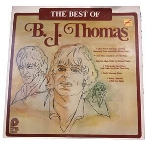 Vtg Best of BJ Thomas Record Pickwick 1978 Pop Rock Country SPC-3623 33 1/3 rpm